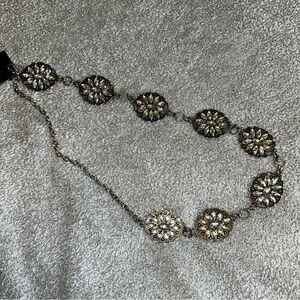 Forever 21 Silver Vintage-Inspired Belt